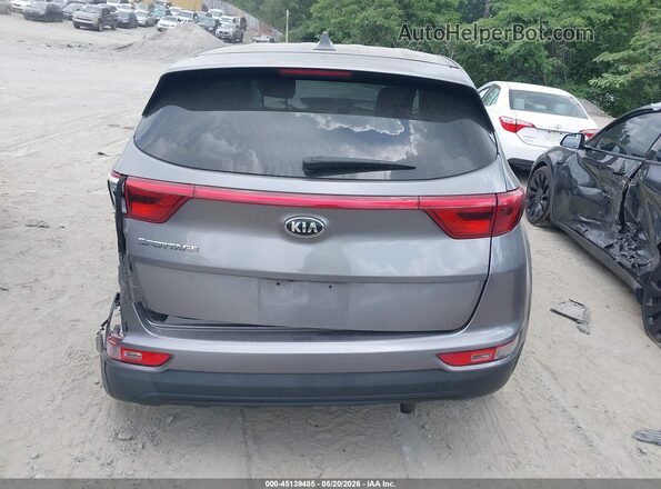 KNDPMCAC8H7261375 2017 KIA SPORTAGE Gray 