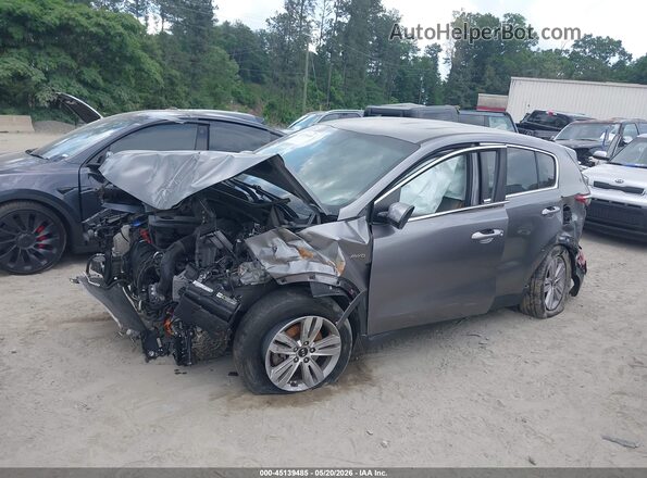 KNDPMCAC8H7261375 2017 KIA SPORTAGE Gray 360 interior view