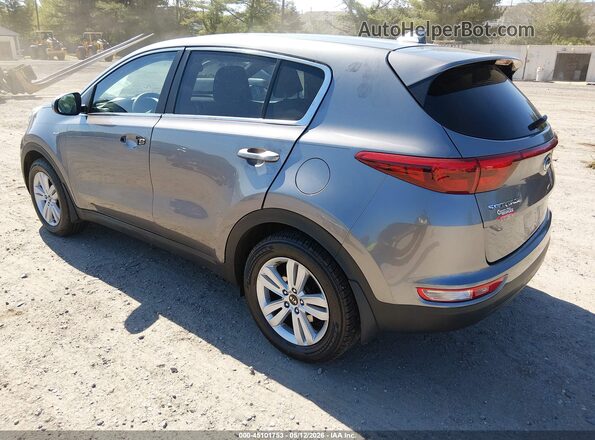 KNDPMCAC8H7272487 2017 KIA SPORTAGE Gray Հետևի ձախ