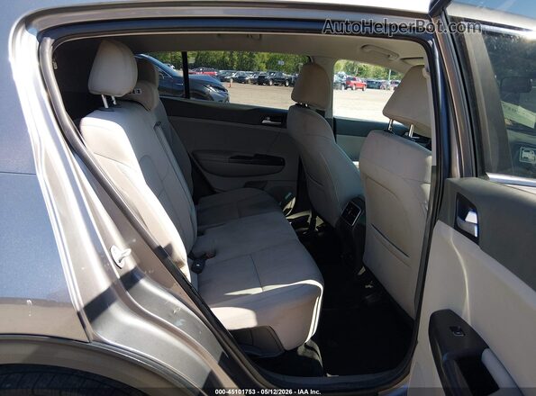 KNDPMCAC8H7272487 2017 KIA SPORTAGE Gray VIN կոդի պիտակի տեսք