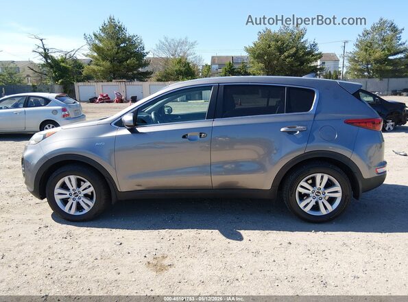KNDPMCAC8H7272487 2017 KIA SPORTAGE Gray Սալոնի 360 աստիճան տեսք
