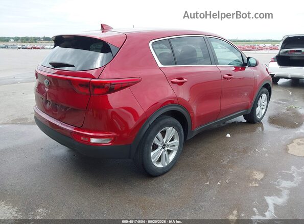 KNDPMCAC8K7582842 2019 KIA SPORTAGE Red Հետևի աջ