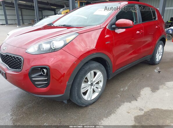 KNDPMCAC8K7582842 2019 KIA SPORTAGE Red Դիմացի տեսք