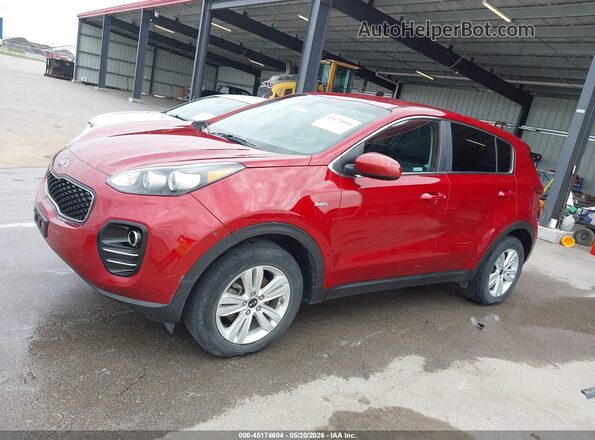 KNDPMCAC8K7582842 2019 KIA SPORTAGE Red Սալոնի 360 աստիճան տեսք
