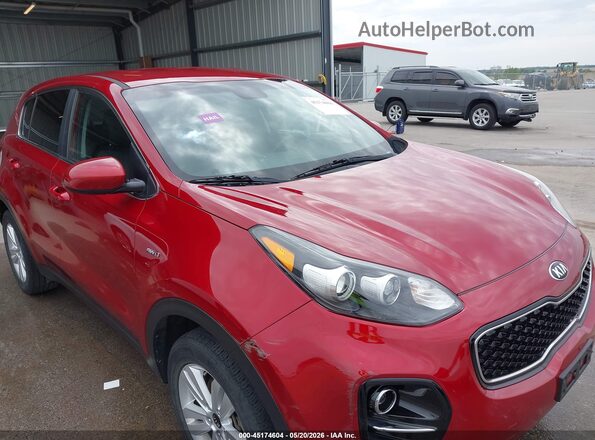 KNDPMCAC8K7582842 2019 KIA SPORTAGE Red 