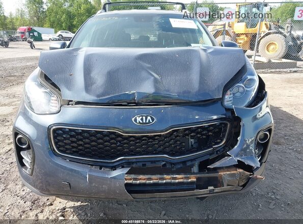 KNDPMCAC8K7596675 2019 KIA SPORTAGE Blue Vista frontal