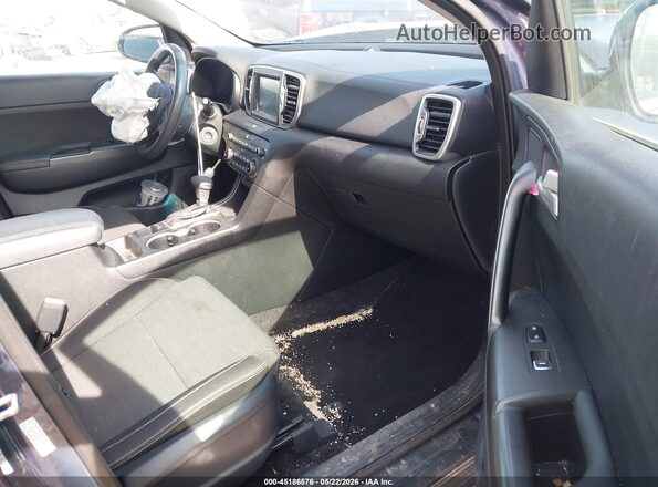 KNDPMCAC8K7596675 2019 KIA SPORTAGE Blue Vista interior delantera