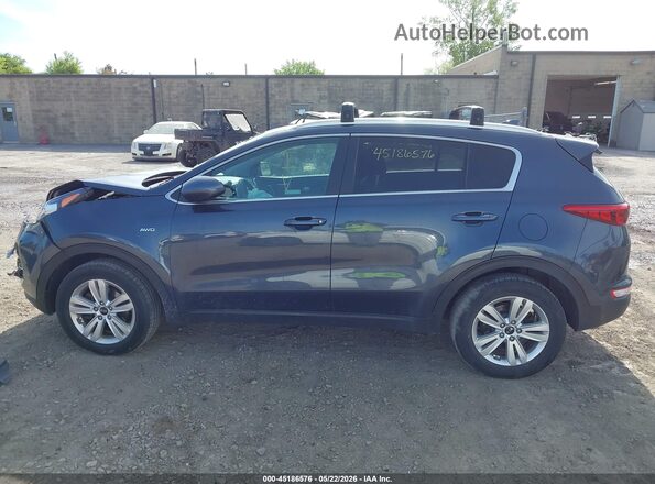 KNDPMCAC8K7596675 2019 KIA SPORTAGE Blue Vista interior de 360 grados
