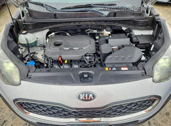 KNDPMCAC8L7816527 2020 KIA SPORTAGE Silver Engine compartment view