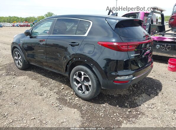 KNDPMCAC8N7974482 2022 KIA SPORTAGE Black Trasero izquierdo