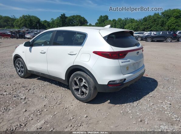 KNDPMCAC8N7981724 2022 KIA SPORTAGE White Հետևի ձախ