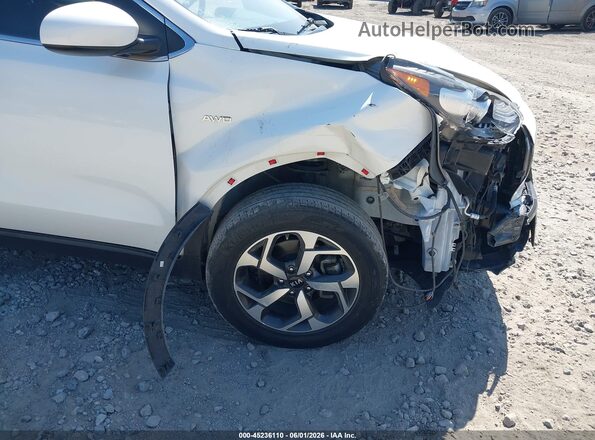KNDPMCAC8N7981724 2022 KIA SPORTAGE White Դիմացի տեսք