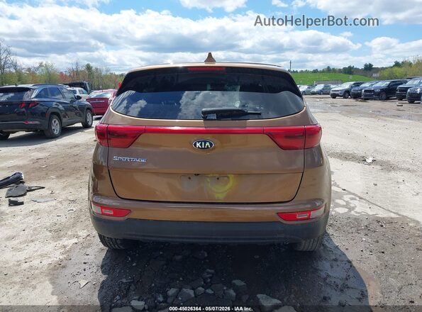 KNDPMCAC9H7113879 2017 KIA SPORTAGE Коричневый 