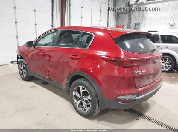 KNDPMCAC9L7642774 2020 KIA SPORTAGE Red Հետևի ձախ