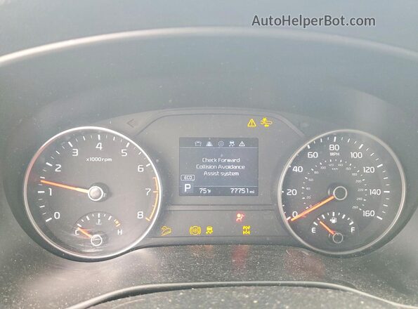 KNDPMCAC9L7804600 2020 KIA SPORTAGE Silver Вид щитка приладів