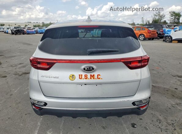 KNDPMCAC9L7804600 2020 KIA SPORTAGE Silver Вид ззаду