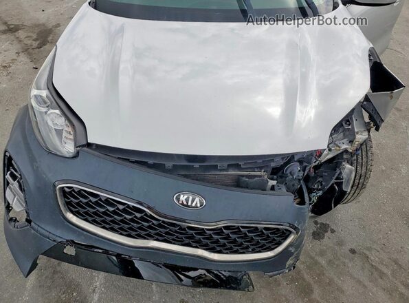 KNDPMCAC9L7804600 2020 KIA SPORTAGE Silver Вид підкапотного простору