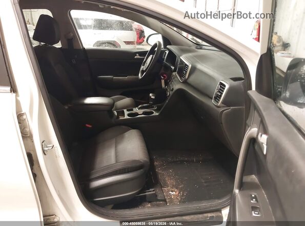 KNDPMCAC9M7914578 2021 KIA SPORTAGE White წინა სალონის ხედი