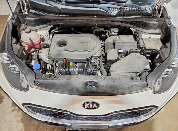 KNDPMCAC9N7983756 2022 KIA SPORTAGE White Engine compartment view