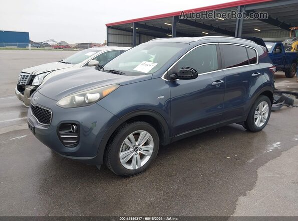 KNDPMCACXH7240009 2017 KIA SPORTAGE Blue Front left