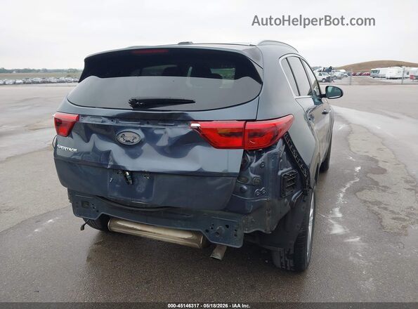 KNDPMCACXH7240009 2017 KIA SPORTAGE Blue Front view