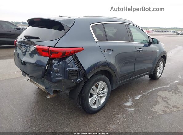 KNDPMCACXH7240009 2017 KIA SPORTAGE Blue Rear right