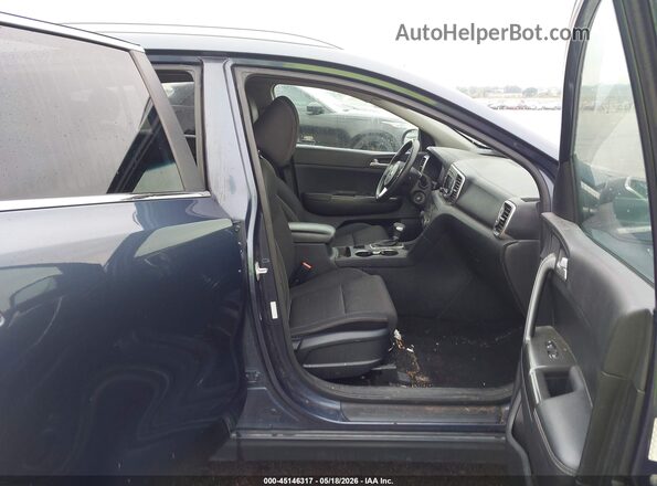 KNDPMCACXH7240009 2017 KIA SPORTAGE Blue Front interior view