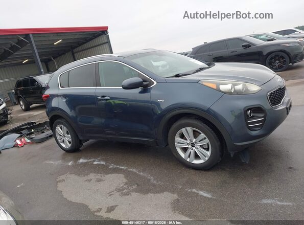KNDPMCACXH7240009 2017 KIA SPORTAGE Blue 360 interior view