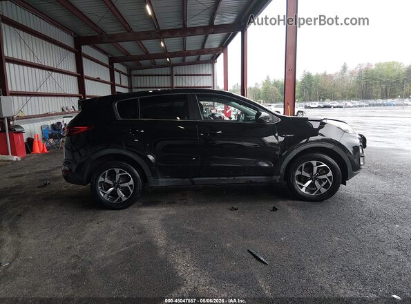KNDPMCACXM7892753 2021 KIA SPORTAGE Black Вид задньої частини салону