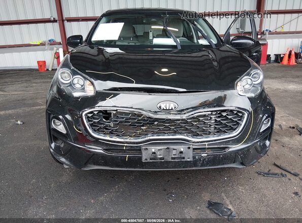 KNDPMCACXM7892753 2021 KIA SPORTAGE Black Вид спереду