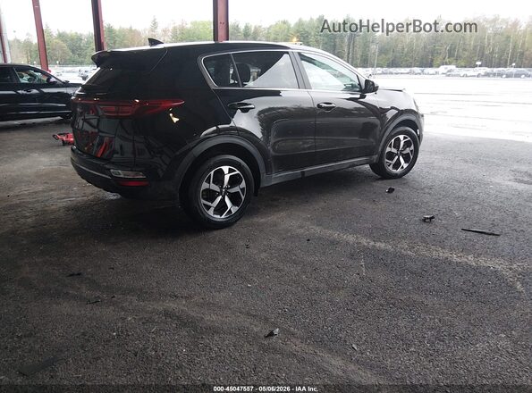 KNDPMCACXM7892753 2021 KIA SPORTAGE Black Задня права чверть