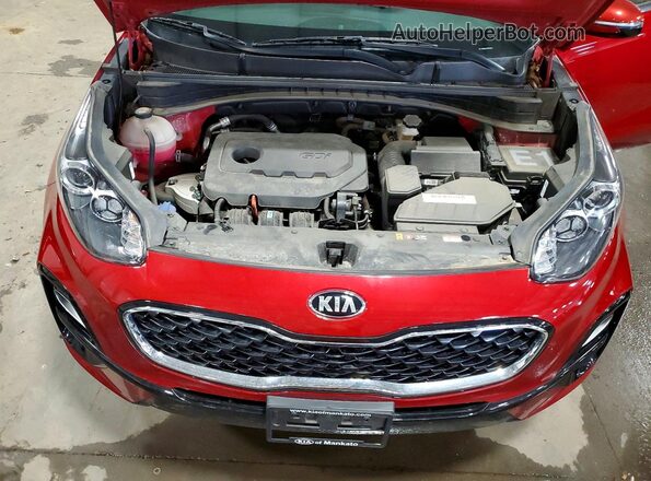 KNDPMCACXN7956971 2022 KIA SPORTAGE Red 