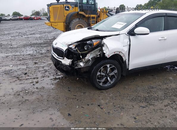 KNDPMCACXN7973754 2022 KIA SPORTAGE White Vista frontal