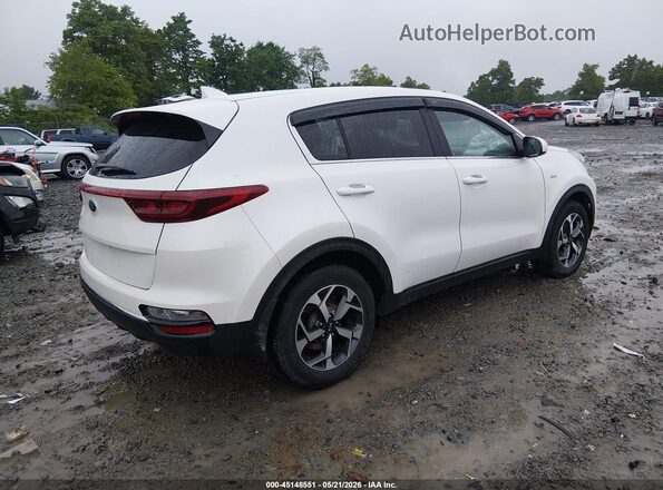 KNDPMCACXN7973754 2022 KIA SPORTAGE White Trasero derecho