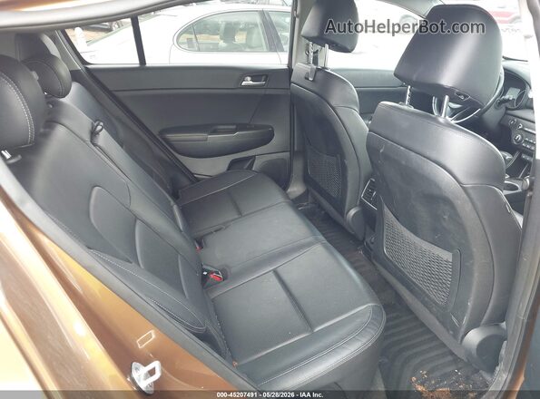 KNDPN3AC0H7032847 2017 KIA SPORTAGE Brown Widok naklejki z numerem VIN