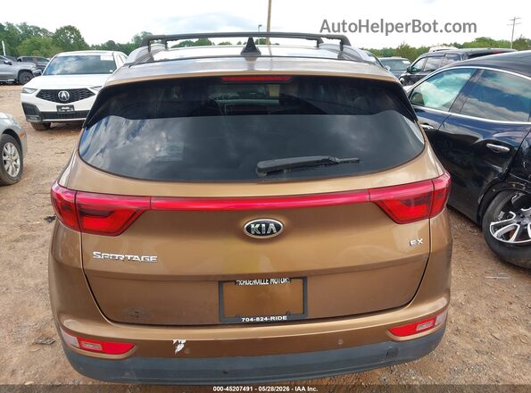 KNDPN3AC0H7032847 2017 KIA SPORTAGE Brown 