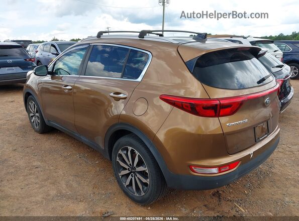 KNDPN3AC0H7032847 2017 KIA SPORTAGE Brown Tył lewy