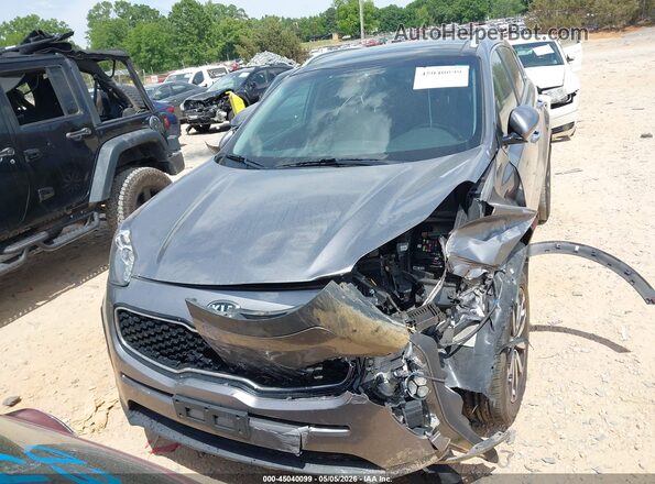 KNDPN3AC2H7220592 2017 KIA SPORTAGE Gray Vista del cuadro de instrumentos
