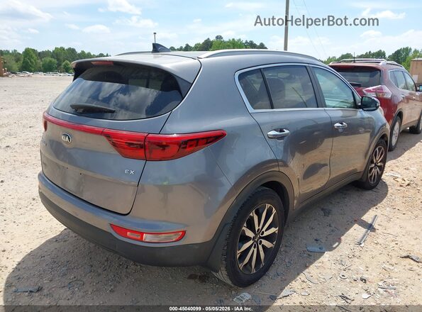 KNDPN3AC2H7220592 2017 KIA SPORTAGE Gray Trasero derecho