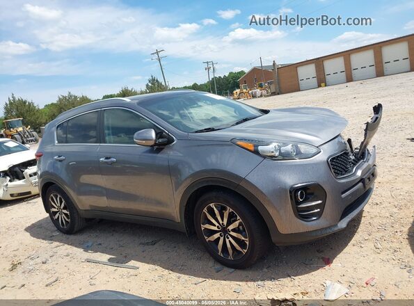 KNDPN3AC2H7220592 2017 KIA SPORTAGE Gray Vista interior trasera