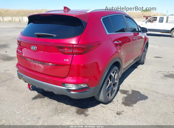 KNDPN3AC2L7684636 2020 KIA SPORTAGE Красный Задняя правая четверть