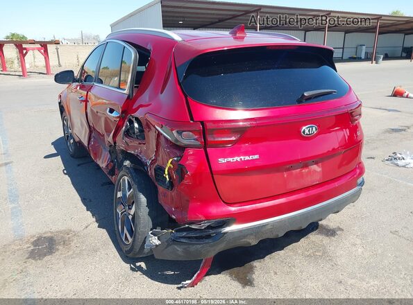 KNDPN3AC2L7684636 2020 KIA SPORTAGE Красный Задняя левая четверть