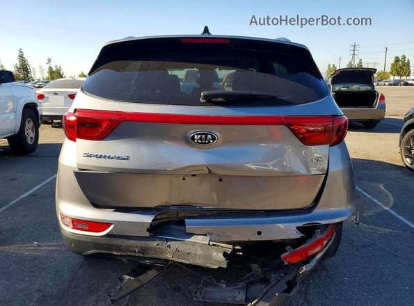 KNDPN3AC3K7613105 2019 KIA SPORTAGE Серебряный Вид сзади