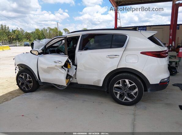KNDPN3AC3M7851376 2021 KIA SPORTAGE White სალონის 360-გრადუსიანი ხედი