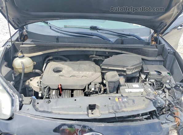 KNDPN3AC5H7137772 2017 KIA SPORTAGE Black Widok komory silnika
