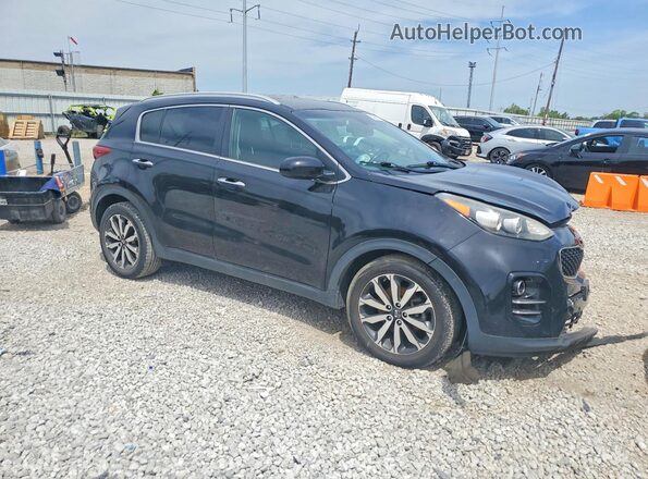 KNDPN3AC5H7137772 2017 KIA SPORTAGE Black Przód prawy