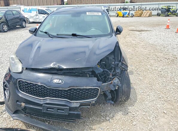 KNDPN3AC5H7137772 2017 KIA SPORTAGE Black Widok z przodu
