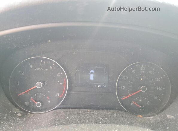 KNDPN3AC5H7137772 2017 KIA SPORTAGE Black Widok zestawu wskaźników