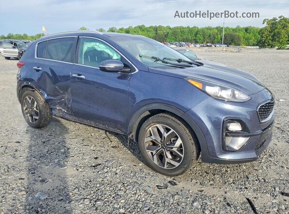 KNDPN3AC5M7933075 2021 KIA SPORTAGE Blue Przód prawy