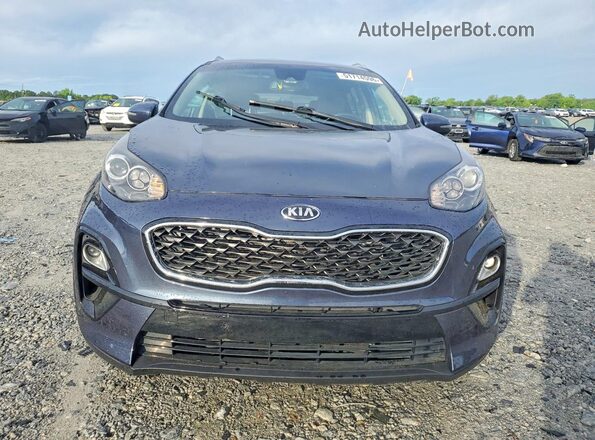 KNDPN3AC5M7933075 2021 KIA SPORTAGE Blue Widok z przodu